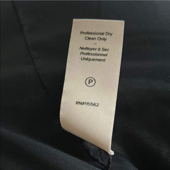 Cinq à Sept Navy Blazer with Lace Trim - Picture 10 of 14